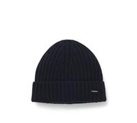 BOSS Mens L-Heroe Hat Ribbed Beanie hat in Cashmere