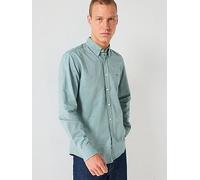 BOSS Rickert Button Down Regular Fit Oxford Shirt - Green, Green, Size 3Xl, Men Green