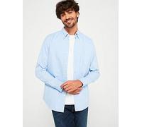 BOSS Rickert Button Down Regular Fit Oxford Shirt, Open Blue, Size L, Men Open Blue