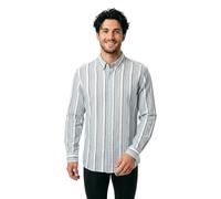 BOSS Ricoplus_M Relaxed Fit Pastel Stripe Shirt, Light Blue, Size 2Xl, Men Light Blue