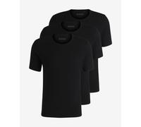 BOSS Mens Tshirt RN 3P Classic Three-Pack of Cotton Underwear T-Shirts with Logos