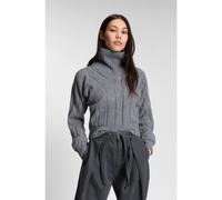 BOSS Rollneck sweater in virgin wool and cashmere - Style Fisaniara, 50547893 Grey L