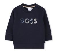 Boss - Round Neck Sweater - Navy - Boy - 2 Years