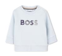 Boss - Round Neck Sweater - Pale Blue - Boy - 3 Years