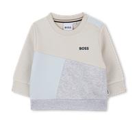 Boss - Round Neck Sweatshirt - Sand - Boy - 12 Months