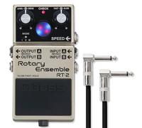 Boss RT-2 Rotary Ensemble Effects Device with Keepdrum Patch Cable
