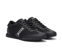 Boss Rusham Mix Mens Black Trainers Rubber - Size UK 6
