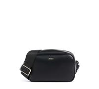 BOSS Sandy | leather Crossbody bag | black