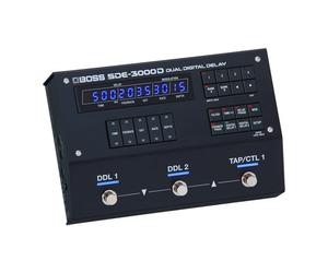 Boss - SDE-3000D Dual Digital Delay, Faithful Floor-Based Reproduction of the Le