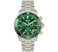 BOSS Sealiner 1514325 - Man - 44 mm - Analogue - Quartz - Mineral Glass Green 22 mm