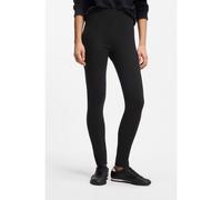 BOSS Seam-detail leggings in Punto Milano jersey - Style C_Tegging1, 50556872 Black 12
