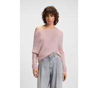 BOSS Seamless sweater with embroidered logo - Style C_Falandrana, 50544001 light pink L