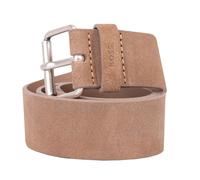 Boss Serge SD Suede Belt - Medium Beige - 100