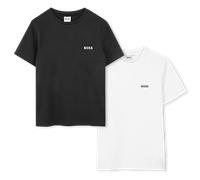 Boss - Set Of 2 T-shirts - Black White - Boy - 6 Years