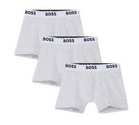Boss - Set Of 3 Boxers - Chine Grey - Boy - 4 Years