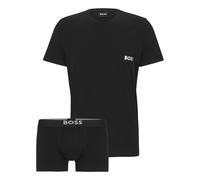 Cotton Intimate Set with T-Shirt and Boxer- male- Hugo- Lingerie sets- Black- XL- Underwear XL