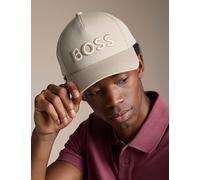 Boss Seth Boss Pure Cotton Baseball Cap Beige