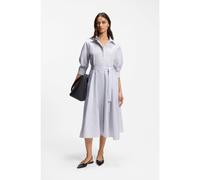 BOSS Shirt dress in striped cotton poplin - Style Debeca, 50567169 Patterned 10