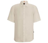 Boss Shirt - Men's Boss Rash 2 Linen Short Sleeve Shirt - 50537382 - BNWT