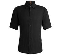 Boss Shirt - Men's Boss Rash 2 Linen Short Sleeve Shirt - 50537382 - BNWT