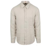 Boss Shirt - Men's Boss Relegant 6 Linen Long Sleeve Shirt - 50537381 - BNWT