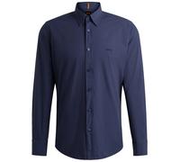 Boss Shirt - Men's Boss Relegant 6 M Washed Poplin Shirt - 50518304 - BNWT