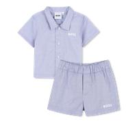Boss - Shirt + Shorts Set - Blue - Boy - 3 Months