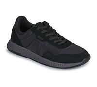 BOSS Padded nylon trainers with suede trims - Style Titanium_Runn_sdnypa, 50552895 Black 6