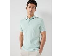 BOSS Short Sleeve Polo Shirt, Light Aqua, Size 4Xl, Men Light Aqua