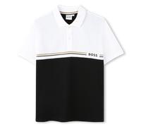Boss - Short-sleeved Polo Shirt - Black - Boy - 8 Years