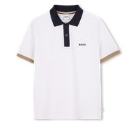 Boss - Short-sleeved Polo Shirt - White - Boy - 6 Years