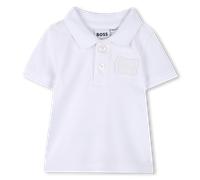 Boss - Short-sleeved Polo Shirt - White - Boy - 9 Months