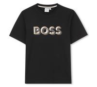 Boss - Short-sleeved T-shirt - Black - Boy - 16 Years