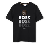 Boss - Short-sleeved T-shirt - Black - Boy - 8 Years