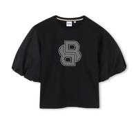 Boss - Short-sleeved T-shirt - Black - Girl - 8 Years