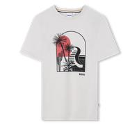 Boss - Short-sleeved T-shirt - Ivory - Boy - 10 Years