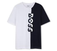 Boss - Short-sleeved T-shirt - Navy - Boy - 10 Years