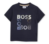 Boss - Short-sleeved T-shirt - Navy - Boy - 12 Months