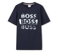 Boss - Short-sleeved T-shirt - Navy - Boy - 4 Years