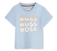 Boss J52113 Short Sleeve T-shirt Blue 12 Months Boys,Girls