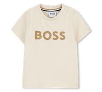 Boss - Short-sleeved T-shirt - Sand - Boy - 3 Months