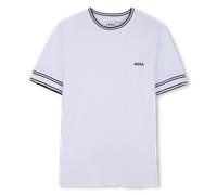 Boss - Short-sleeved T-shirt - White - Boy - 10 Years