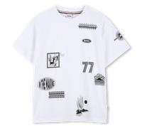 Boss - Short-sleeved T-shirt - White - Boy - 4 Years