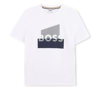 Boss - Short-sleeved T-shirt - White - Boy - 6 Years