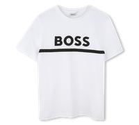Boss - Short-sleeved T-shirt - White - Boy - 6 Years