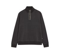 Boss Sidney Half-zip Cotton Jumper - Black - M