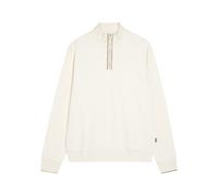 Boss Sidney Half-zip Cotton Jumper - Ecru - S