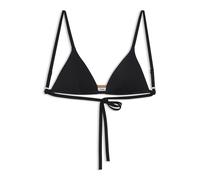 BOSS Signature-stripe bikini top - Style ICONIC TRIANGLE, 50545284 Black XS