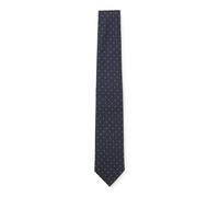 BOSS Silk-blend tie with dot pattern - Style H-TIE CM 7.5 253, 50555923 Dark Blue pcs.