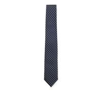 BOSS Silk-blend tie with jacquard pattern - Style H-TIE CM 7.5 253, 50555926 Dark Blue pcs.